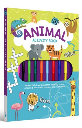 Activity Books with Pens  Animal